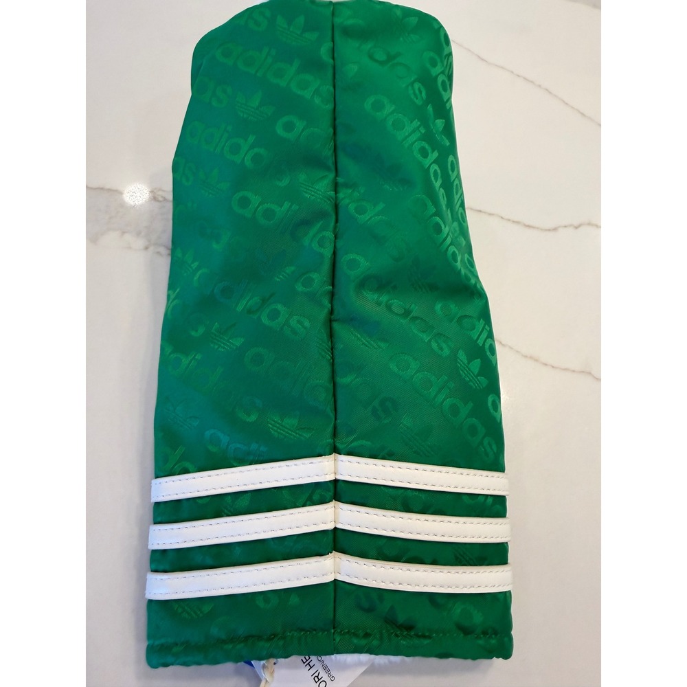 Adidas Originals Golf Head Cover Green White Monogram Trefoil JD6528 NWT - Picture 3 of 7